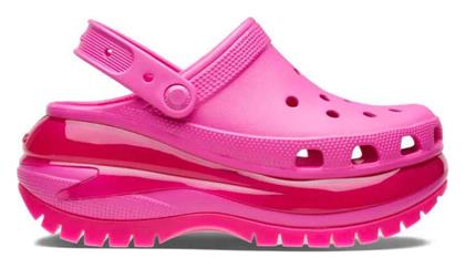 Crocs Mega Crush Clog Ανατομικά Σαμπό Ροζ