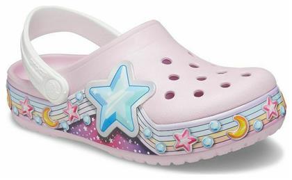 Crocs Παιδικά Ανατομικά Σαμπό Θαλάσσης Fun Lab Star Band Ροζ από το MybrandShoes