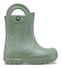 Crocs Παιδικές Γαλότσες Handle It Rain Boot Χακί