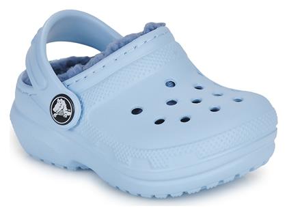 Crocs Παιδικές Παντόφλες Μπλε Classic Lined Clog