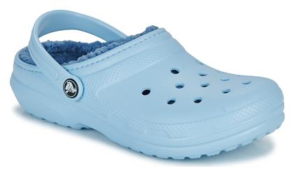 Crocs Παιδικές Παντόφλες Μπλε Classic Lined Clog