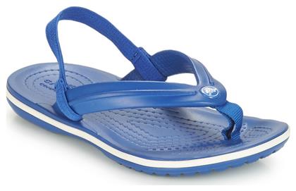 Crocs Παιδικές Σαγιονάρες Flip Flops Μπλε Crocband Strap Flip K από το Favela