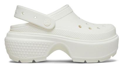 Crocs Stomp Clog Σαμπό Λευκά