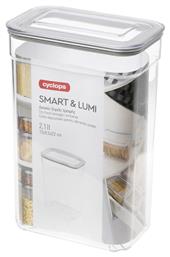 Cyclops Smart & Lumi Δοχείο Φαγητού Πλαστικό Διάφανο 2100ml