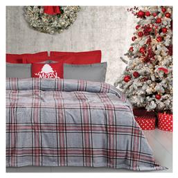 Das Home Μονή 160x220εκ. 1362 Grey, Red