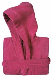 Das Home Παιδικό Μπουρνούζι Casual Fuchsia 1452 με Κουκούλα