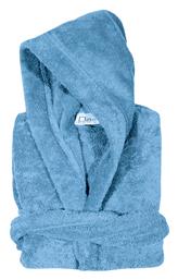 Das Home Παιδικό Μπουρνούζι Light Blue με Κουκούλα