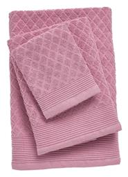 Das Home Σετ Πετσέτες Μπάνιου 3τμχ Best 0689 ΡΟΖ (Pink) Βάρους 480gr/m²