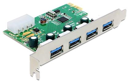 DeLock Κάρτα PCIe σε 4 θύρες USB 3.2