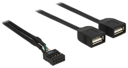 DeLock USB Cable Pinheader - USB 2.0 female 0.4m από το Public