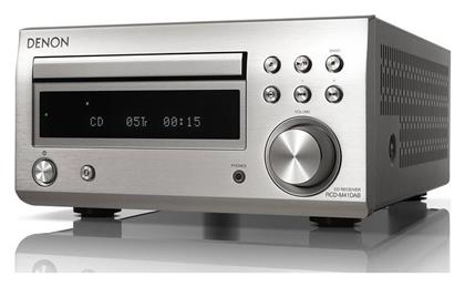 Denon Ηχοσύστημα 2.0 RCD-M41 DAB 60W με CD / Digital Media Player και Bluetooth Ασημί