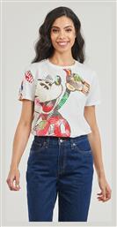 Desigual Lacroix Γυναικείο T-shirt Λευκό