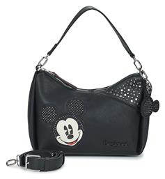 Desigual Mickey Γυναικεία Τσάντα Ώμου Μαύρη από το Spartoo