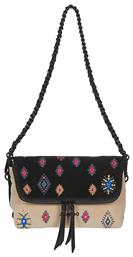 Desigual Uly Tribu Venecia Γυναικεία Flap Bag 'Ωμου