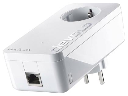 Devolo Magic 1 LAN 1|1 Powerline για Ενσύρματη Σύνδεση με Passthrough Πρίζα και Θύρα Ethernet