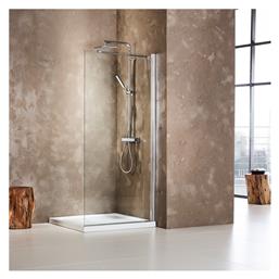 Devon Iwis Walk-in Διαχωριστικό Ντουζιέρας 67-69x185cm Clean Glass Chrome από το Polihome