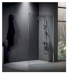 Devon Iwis Walk-In Διαχωριστικό Ντουζιέρας 87-89x200cm Clean Glass Chrome από το Polihome