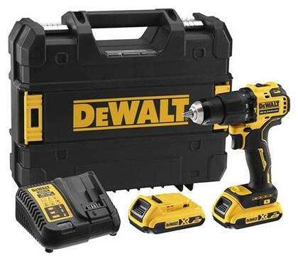 Dewalt DCD709L2T Κρουστικό Δραπανοκατσάβιδο Μπαταρίας 18V 2x3Ah από το Plus4u