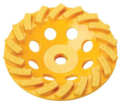 Dewalt Δίσκος Λείανσης Δομικών Υλικών 125mm Διαμαντέ M14 από το e-shop