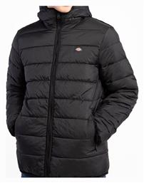 Dickies Ανδρικό Χειμωνιάτικο Μπουφάν Puffer Μαύρο