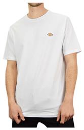 Dickies Mapleton Ανδρικό T-shirt Λευκό με Λογότυπο