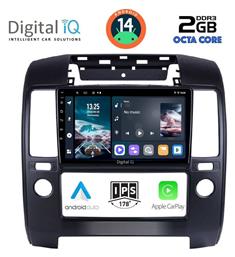 Digital IQ Ηχοσύστημα Αυτοκινήτου για Nissan Navara 2006-2011 με A/C (Bluetooth/USB/AUX/WiFi/GPS/Apple-Carplay/Android-Auto) με Οθόνη Αφής 9''