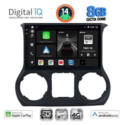 Digital IQ Ηχοσύστημα Jeep Wrangler 2014-2017 με Bluetooth, USB & GPS
