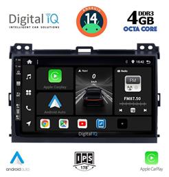 Digital IQ Ηχοσύστημα Toyota Land Cruiser 2002-2008 με Bluetooth, USB, GPS