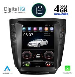 Digital IQ Tesla Style Ηχοσύστημα Αυτοκινήτου IS 2005-2013 (Bluetooth/USB/WiFi/GPS/Apple-Carplay) με Οθόνη Αφής 9.7'' & Αποσπώμενη Πρόσοψη