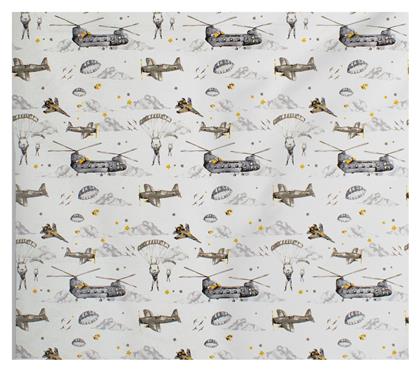 Dimcol Airforce Γκρι 80x110εκ.