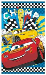 Dimcol Disney Cars Digital Print Βρεφική Πετσέτα Προσώπου/Χεριών Μπλε