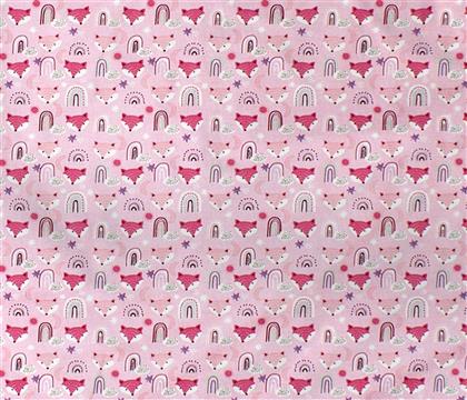 Dimcol Fox Πάνα Αγκαλιάς Χασέ 525 80x80cm