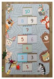 Dimcol Hopscotch 291 Παιδικό Χαλί Γκρι 135x200cm