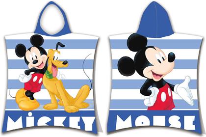 Dimcol Mickey Παιδικό Πόντσο Θαλάσσης 08 50x115cm σε Γαλάζιο χρώμα από το Spitishop