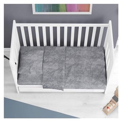 Dimcol Πάπλωμα Κούνιας Βαμβακερό Dark Grey 120x160cm