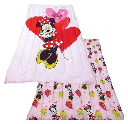 Dimcol Παιδικό Πάπλωμα Διπλής Όψης Μονό Minnie 031 160x250εκ.