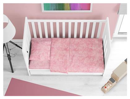 Dimcol Βρεφική Παπλωματοθήκη Bebe Premium Shadow Pink 120x160εκ.