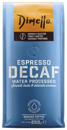 Dimello Καφές Espresso Decaffeine 250gr Κωδικός: 15493108 από το ΑΒ Βασιλόπουλος