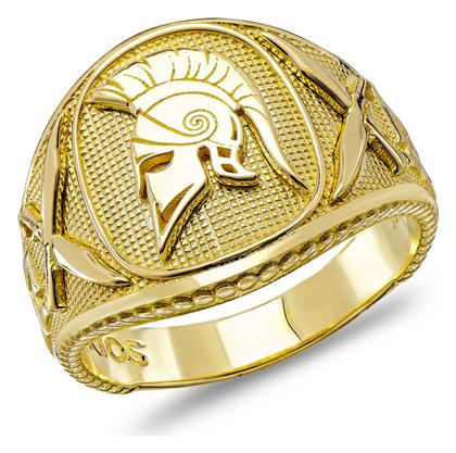 Dimitrios Exclusive Ανδρικό Δαχτυλίδι Χρυσό 18Κ