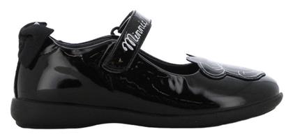 Disney Παιδικές Μπαλαρίνες Ανατομικές με Σκρατς Υφασμάτινες Μαύρες Minnie Mouse