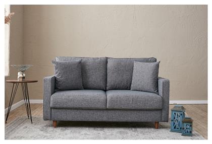 Διθέσιος Καναπές Βελούδινος 155x82x90εκ. Grey