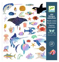 Djeco Αυτοκόλλητα για Παιδιά 4+ Ετών Ωκεανός