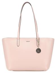 DKNY Bryant R74A3014 Δερμάτινη Γυναικεία Τσάντα Shopper 'Ωμου Ροζ από το Z-mall