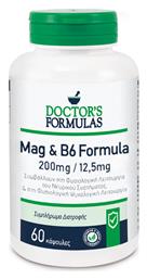 Doctor's Formulas Mag & B6 Formula 60 κάψουλες από το Pharm24