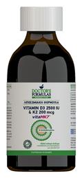 Doctor's Formulas Vitamin D3 2500iu & K2 200mcg Βιταμίνη για Ανοσοποιητικό 2500iu 150ml