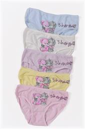 Donella Σετ Παιδικά Βρακάκια Πολύχρωμα 5τμχ