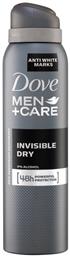 Dove Men+Care Invisible Dry Αποσμητικό 48h σε Spray 150ml