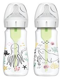 Dr. Brown's Options Πλαστικό με Θηλή Σιλικόνης για 0+ μηνών 270ml