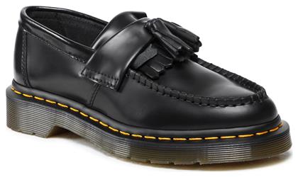 Dr. Martens Adrian Δερμάτινα Γυναικεία Μοκασίνια σε Μαύρο Χρώμα από το Spartoo