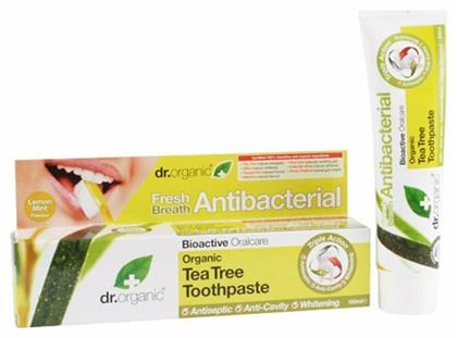 Dr.Organic Tea Tree Antibacterial Τριπλή Δράση 100ml